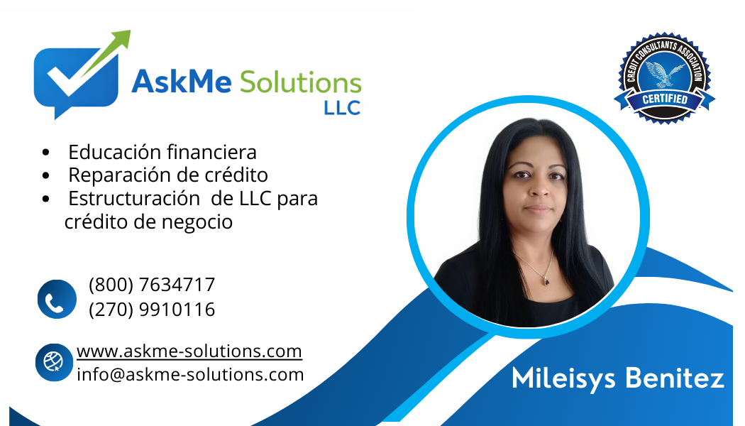 Tarjeta de AskMe Solutions LLC